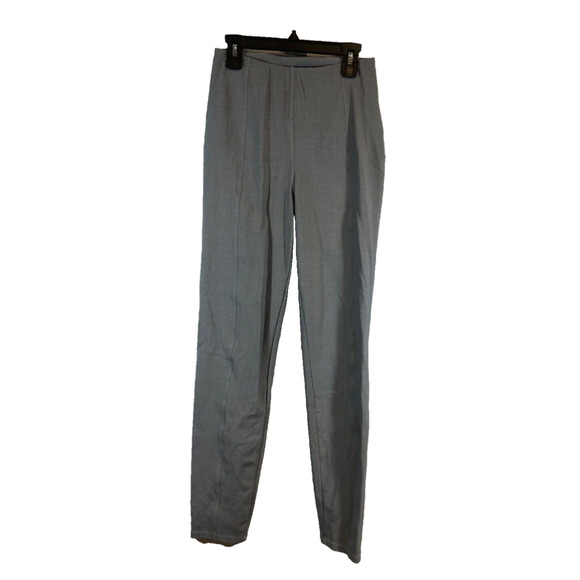 Women 4 Lululemon business casual pull on pants gray Full Length Nylon Blend C25 - Picture 1 of 7